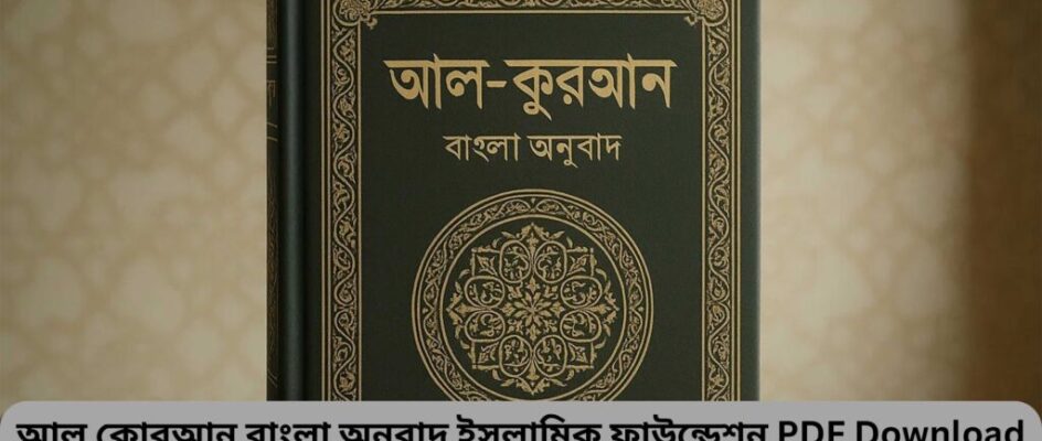 আল কোরআন বাংলা অনুবাদ ইসলামিক ফাউন্ডেশন PDF Download